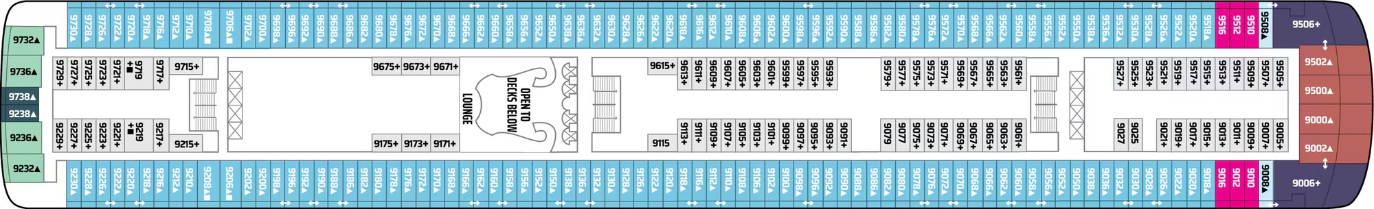 Deck 9 plan